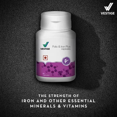 Vestige Iron and Folic Capsules